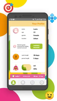 Oky Period Tracker App For Girls android App screenshot 0