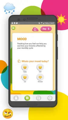 Oky Period Tracker App For Girls android App screenshot 3